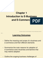 Introduction To E-Business and E-Commerce