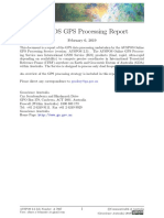 AUSPOS GPS Processing Report: February 6, 2019
