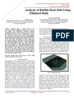 Performance Analysis of Bubble Deck Slab Using Elliptical Balls Arrangements