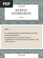 7 Baking Ingredients