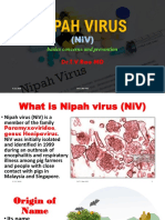 Nipah Virus: Basics Concerns and Prevention