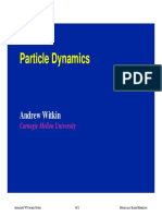 Particle Dynamics Simulation