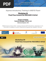 Fluent-Intro 14.5 WS04 Airfoil PDF