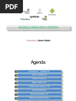Mobile Operating System: Presented by