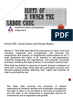 Basic Rights of Workers Under The Labor Code