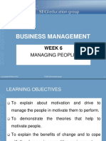 Business Management: Managing People