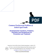 Common Psychosocial Problems of School Aged Youth