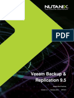 Nutanix Veeam Backup Replication Best Practices
