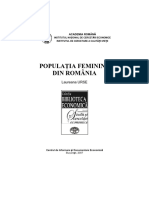 2007 Urse Populatia Feminina Din Romania PDF