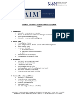 Certified Alternative Investment Manager (AIM)