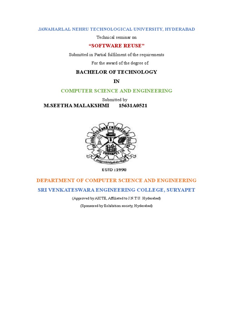 Software Reuse in Software Development | PDF | Computers | Technology ...