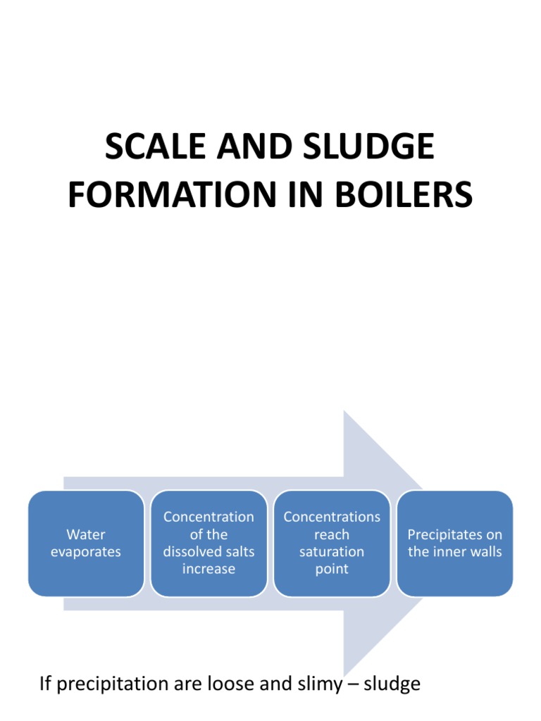 SCALE AND SLUDGE IN BOILERS PDF Solubility Calcium