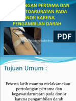 Reaksi Post Donor Darah