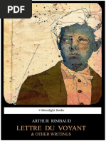 Arthur Rimbaud - Lettre Du Voyant & Other Writings PDF