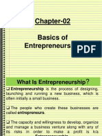 Chapter-02 Basics of Entrepreneurship