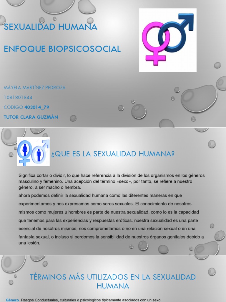 Comprendiendo la Sexualidad Humana | PDF | La sexualidad humana | Género