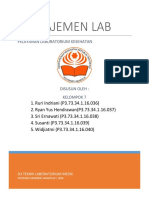 Manajemen Pelayanan Laboratorium Kesehatan