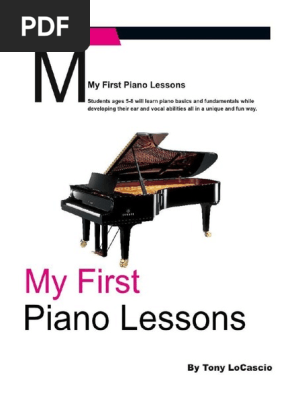 My First Piano Lessons - Tony LoCascio.pdf