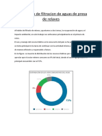 Tratamiento de Filtracion de Aguas de Presa de Relaves 1