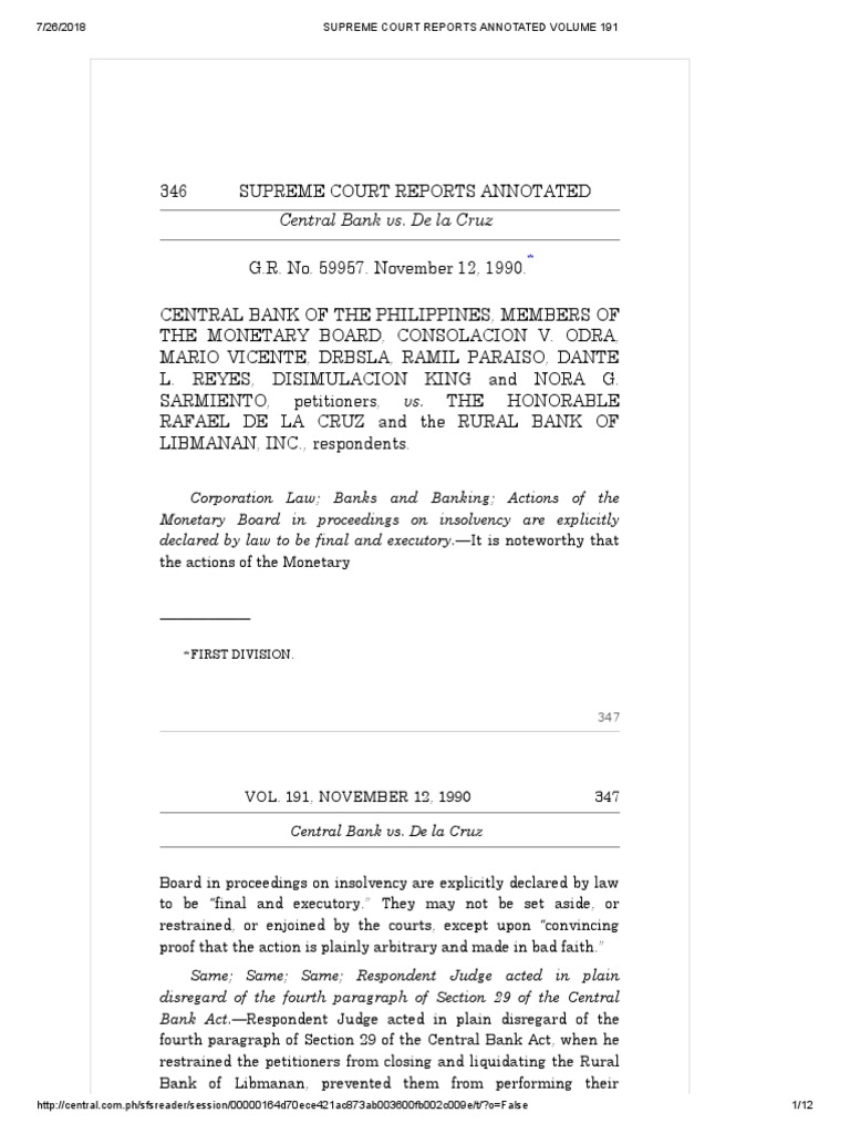 Case Involving BSP PDF Receivership Lawsuit
