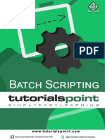 Batch Script Commands and Uses