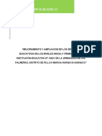 Estudio Topografico I.E. Las Palmeras