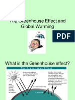 The Greenhouse Effect and Global Warming