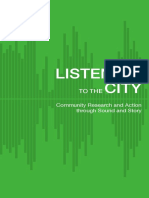 Listening To The City - Handbook