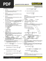 Quantitative Ability: Interest Calculation