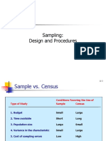 Sampling: Design and Procedures