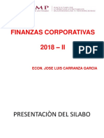 Finanzas Corporativas 2017 II
