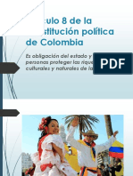 Diapositivas Articulo 8 Constitución Política de Colombia