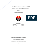 Format Instrumen Serdik SMP 26