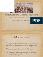 The Byzantine Generals Problems
