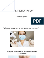 Oral Presentation