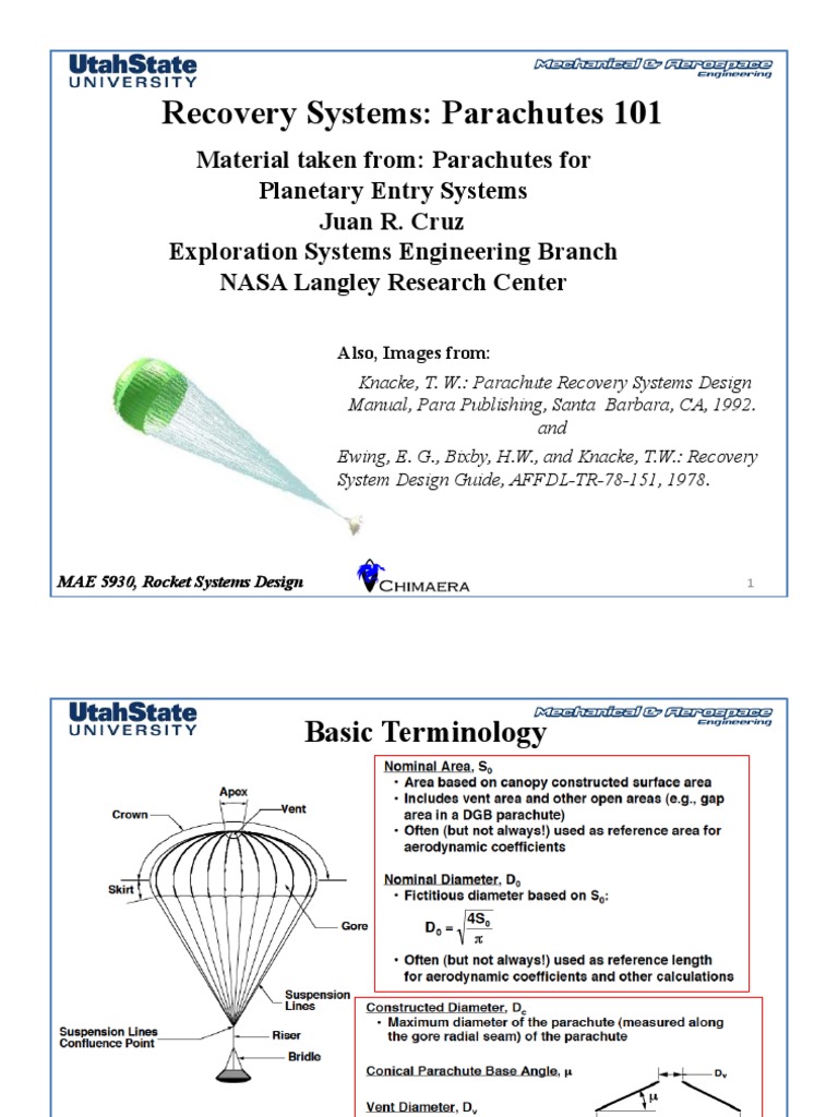 Parachute Recovery Systems Overview | PDF | Parachute | Rocket