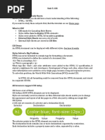 Css Notes PDF | PDF | Cascading Style Sheets | Html Element