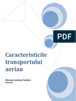 Caracteristicile Transportului Aerian