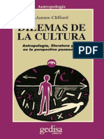 James Clifford. Dilemas de La Cultura. Cap. 10. Sobre La Recolección de Arte y Cultura PDF