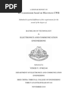 Download SEMINAR REPORT on Ultra Wide BandUWB by v2brother SN40373335 doc pdf