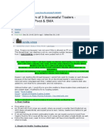 Hybrid System of 3 Successful Traders Combines Pivots, Engulfing Candles & SMA