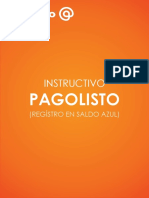 1 - Instructivo Pagolisto - Registro en Saldo Azul