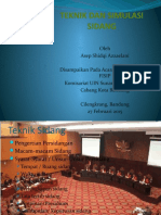 Teknik Dan Simulasi Sidang