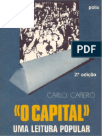 CAFIERO, Carlo. O Capital - Uma Leitura Popular PDF