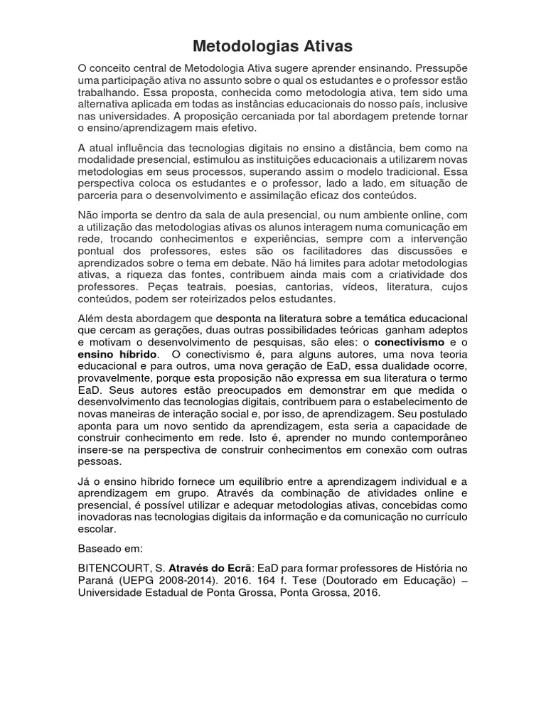 Referencial Curricular Reme 2016 - 1 Ao 9 Ano - Oficial, PDF, Pedagogia