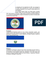 Banderas de Centroamerica y Significado