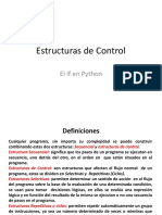 Estructuras de Control Python Caso IF