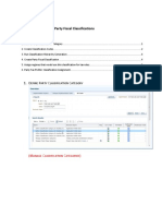 Defining and Assigning Party Fiscal Classifications