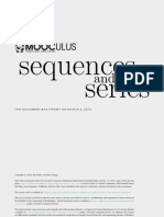 Sequences and Series PDF