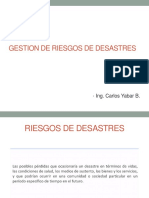 Gestión de Desastres